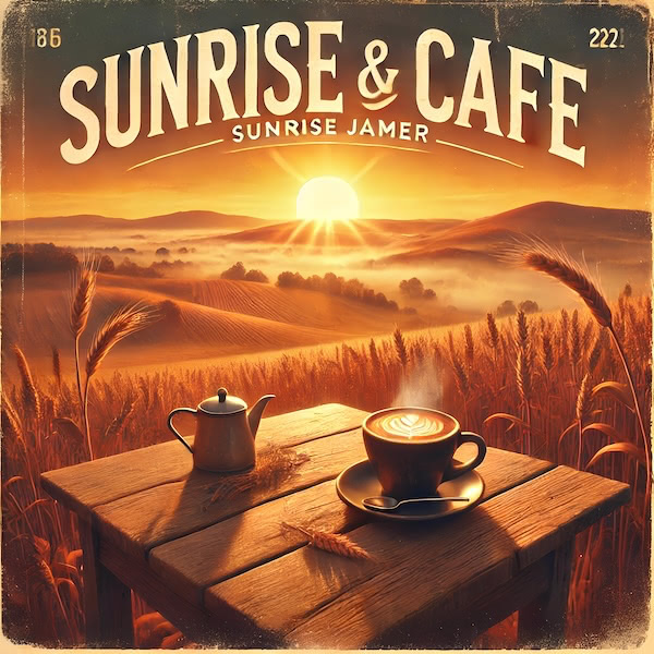 Cover der Single 'Sunrise & Café' von Sunrise Jamer